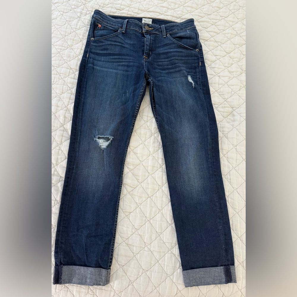 Hudson Jeans Dark Blue Straight Leg Women’s Jeans